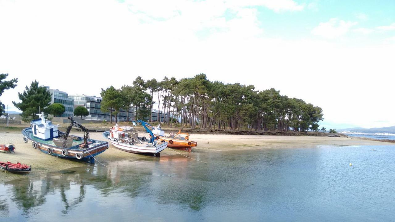 Apartamento Playa Isla De Arosa Exteriör bild